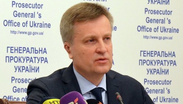 Глава СБУ Валентин Наливайченко на брифинге в ГПУ