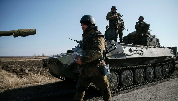 Украинские военные на Востоке