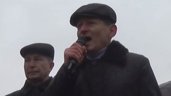 Митинг шахтеров в Киеве. Видео