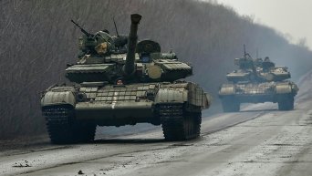 На Донбассе ВСУ продолжают отвод тяжелых вооружений. Архивное фото