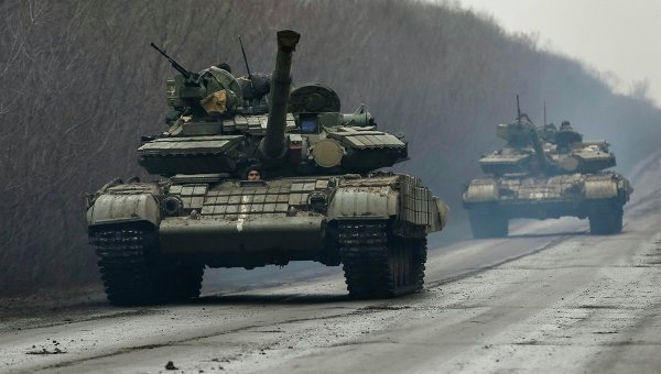Танки Т-64 на Донбассе. Архивное фото