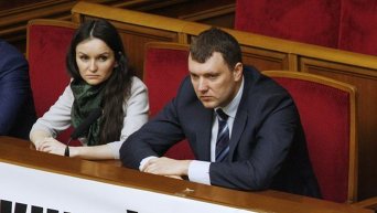 Судьи Печерского районного суда Оксана Царевич и Виктор Кицюк