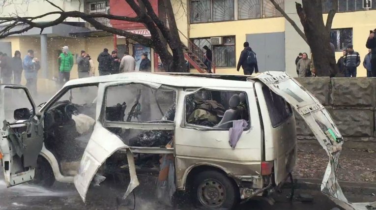 В Харькове взорвали машину с комбатом батальона Слобожанщина
