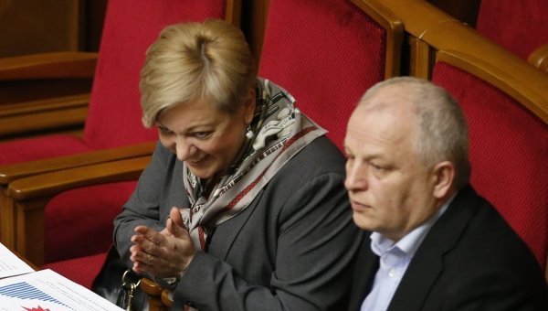 Валерия Гонтарева и Степан Кубив