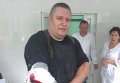 Раненный при взрыве в Харькове Сергея Янголенко