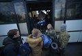Отправка новобранцев батальона Азов в Мариупольскую область на тренировочную базу