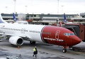 Самолет авиакомпаниии Norwegian. Архивное фото