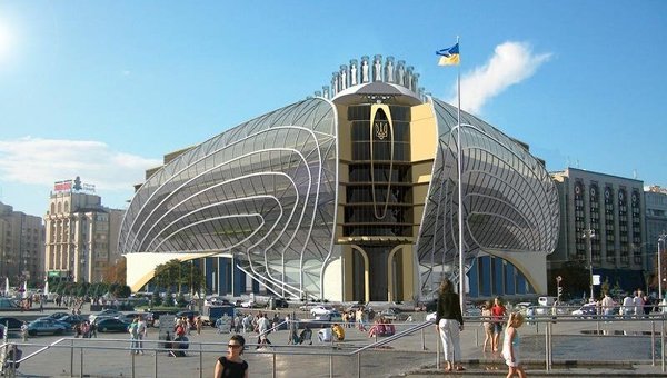 Проект реконструкции киевского Дома профсоюзов