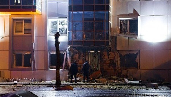 Взрыв в офисе Самопомочи в Одессе