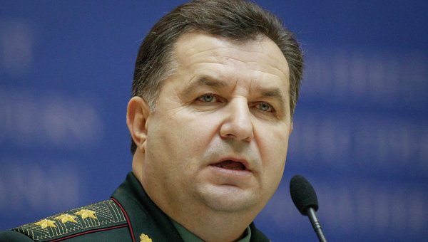 Министр обороны Степан Полторак