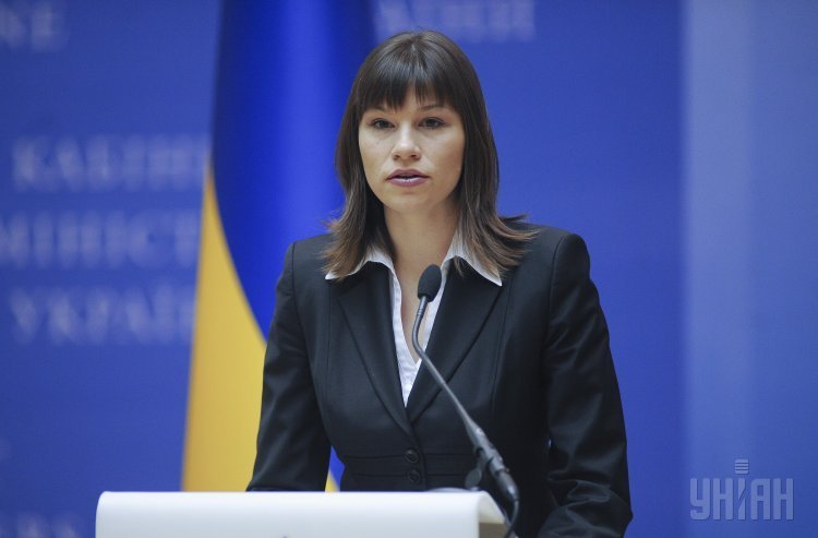 Министр Кабинета Министров Украины Анна Онищенко. Архивное фото