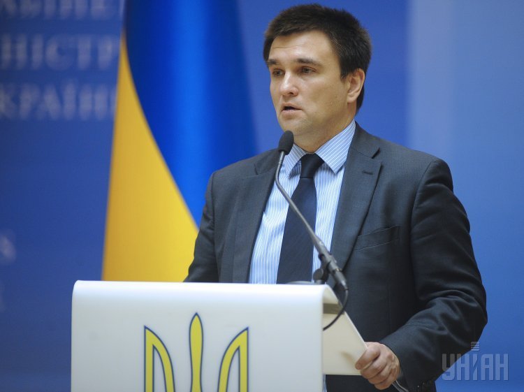 Министр иностранных дел Украины Павел Климкин
