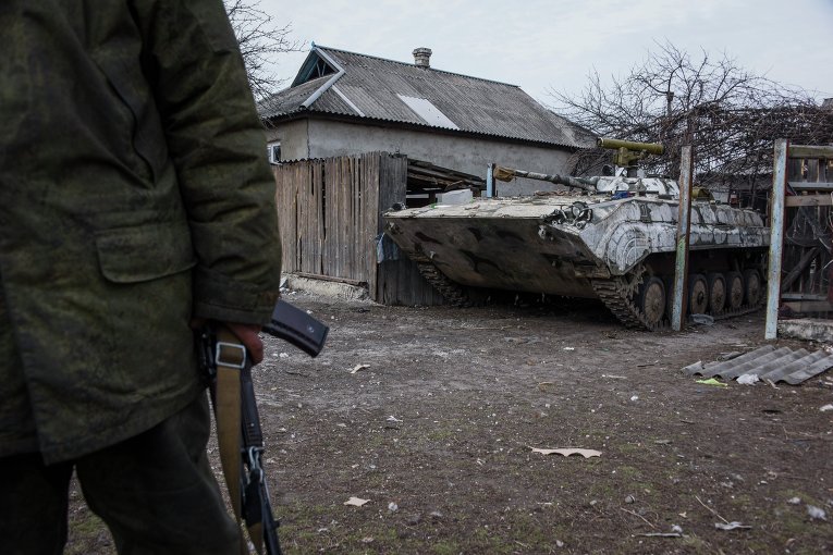 Ситуация в районе Луганска