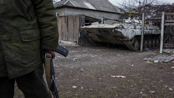Ситуация в районе Луганска. Архивное фото