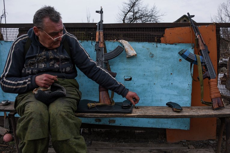 Ситуация в районе Луганска
