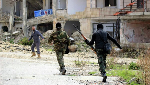 Боевики ИГ в Сирии. Архивное фото