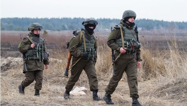 Курсанты Национальной гвардии Украины. Архивное фото