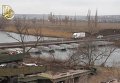 Временный мост на трассе Славянск-Артемовск. Видео