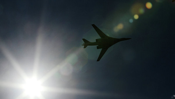 Российский бомбардировщик Ту-160, архивное фото