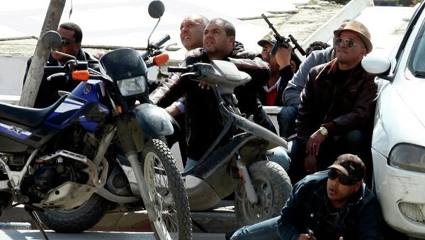 Спецоперация силовиков в столице Туниса