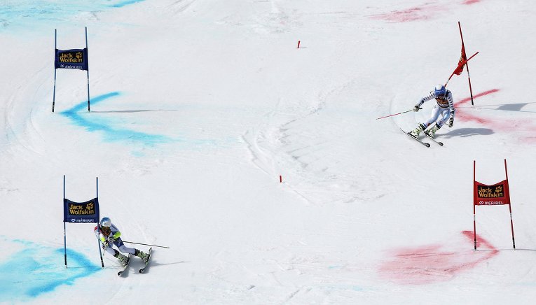 Кубок мира по горнолыжному спорту в Мерибеле, Франция