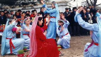 Весенний праздник Навруз-Байрам в Марнеули