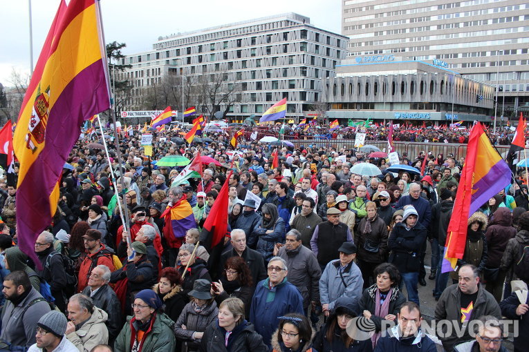 Марш достоинства в Мадриде