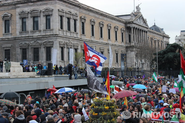 Марш достоинства в Мадриде
