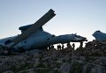 Разбившийся вертолет армии президента Сирии Асада