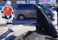 Дарт Вейдер занялся ремонтом одесских дорог