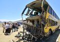 В Перу 37 человек погибли при столкновении трех пассажирских автобусов и грузовика. ДТП произошло на оживленной трассе близ города Уармей к северо-западу от столицы страны Лимы.