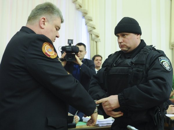 Сергей Бочковский при задержании на заседании правительства