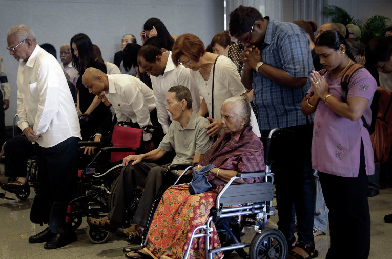 В Сингапуре прощаются с первым премьер-министром страны Ли Куан Ю