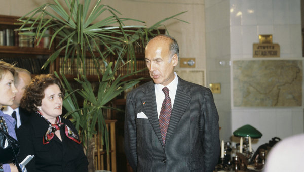 Экс-президент Франции Валери Жискар д'Эстен. Архивное фото