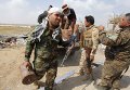 Иракские силы безопасности при наступлении на Тикрит
