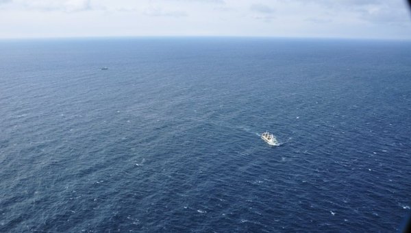Крушение траулера Дальний Восток в Охотском море