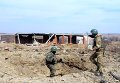 Саперы ВСУ очищают местность возле Артемовска от неразорвавшихся снарядов