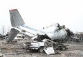 Разрушения в аэропорту Донецка