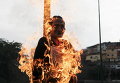 Чучело с изображением президента США Барака Обамы подожгли во время традиционного Сжигания Иуды в рамках празднования Пасхи в Каракасе