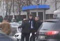 Сын Порошенко на месте аварии в Киеве