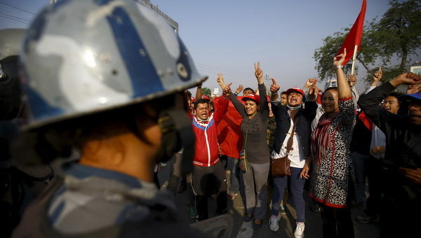 Протесты в Непале