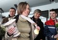 Торжественная встреча шахматистки Марии Музычук во Львове