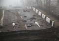 Разрушеный мост в районе Донецкого аэропорта 2 марта 2015 года