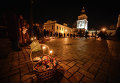 Как в Киеве святили куличи на Пасху