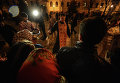 Как в Киеве святили куличи на Пасху