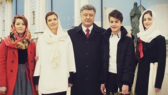 Поздравление Порошенко с праздником Пасхи. Видео