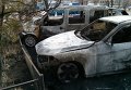 Поджог автомобилей в городе Сумы