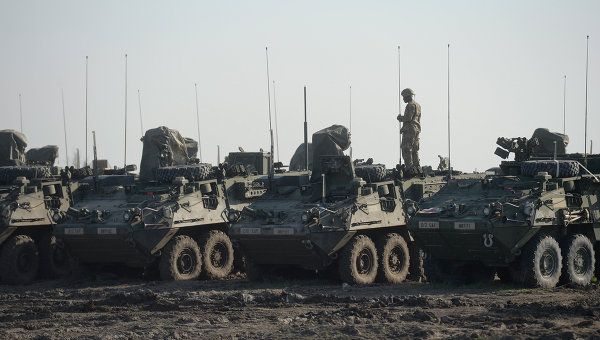 На границе с Украиной начались масштабные военные учения НАТО. Архивное фото