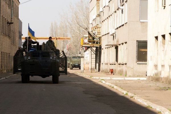 В Одессе батальону Шторм передали две БРДМ