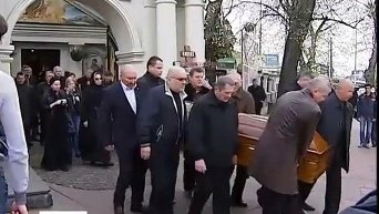Похороны Калашникова. Видео